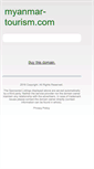 Mobile Screenshot of myanmar-tourism.com